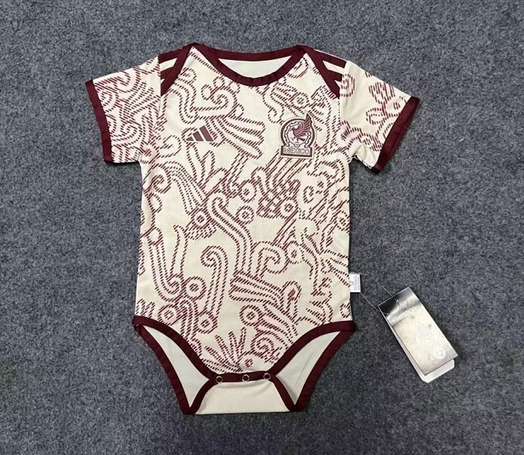 Mexico 2022 Baby World Cup Away Soccer Jersey